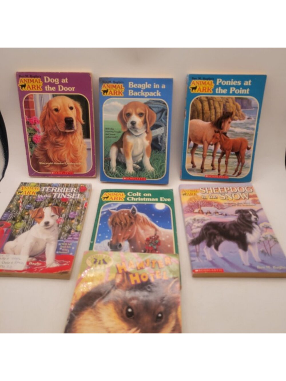 ANIMAL ARK by Ben Baglio Lot of 7 Vintage Chapter Books - BK109